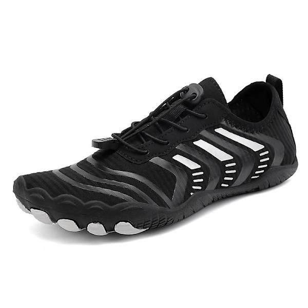 Vattenskor för män Snabbtorkande Sport Aqua Skor 3Ba816 Black 45