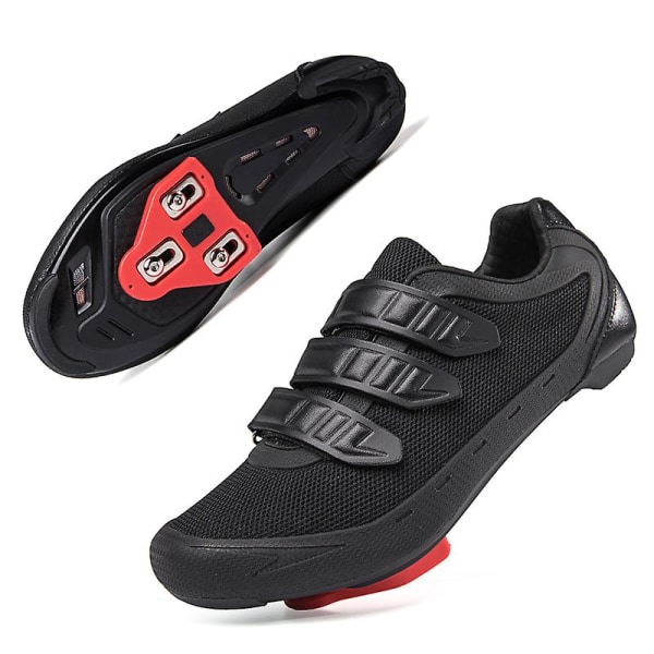 Cykel Sneaker Cleat Skor Herr Sport Dirt Road Bike Boots Speed Sneaker m85 Black 43