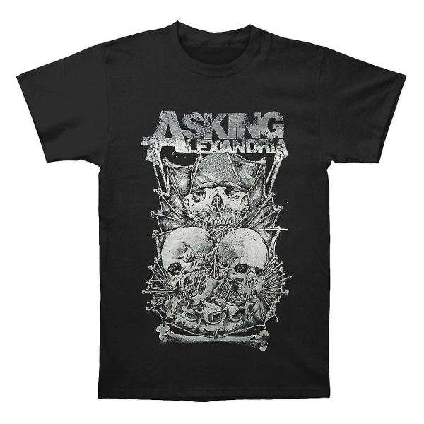 Frågar Alexandria Packed Skull Stack T-shirt kläder XXXL