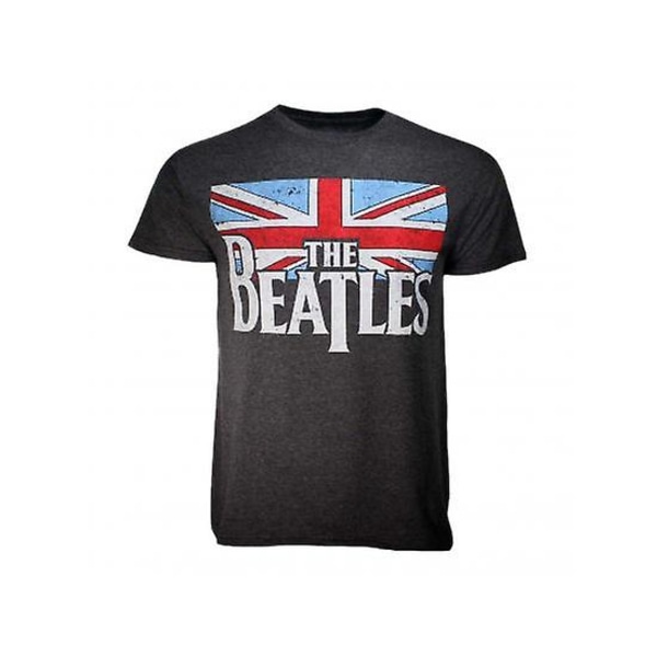 The Beatles T-tröja Beatles bekymrade brittiska flaggan T-tröja kläder 3XL