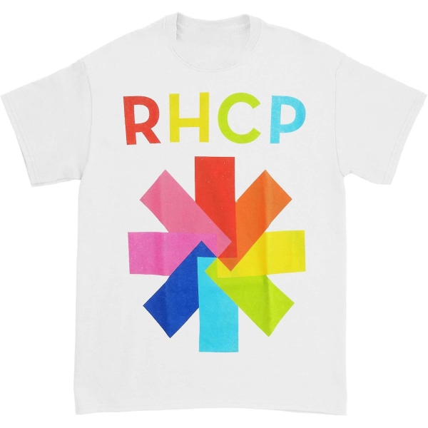 Red Hot Chili Peppers Colorblock Asterisk T-shirt M