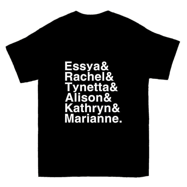 Essya Och Rachel Och Tynetta Och Alison Och Kathryn Och Marianne T-shirt XL