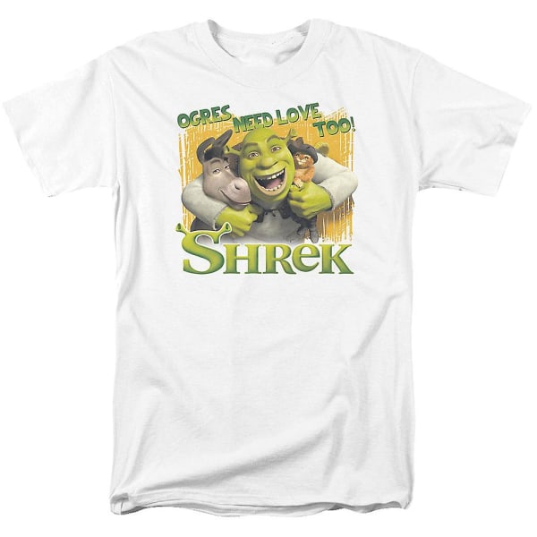 Ogres Need Love Too Shrek T-shirt S