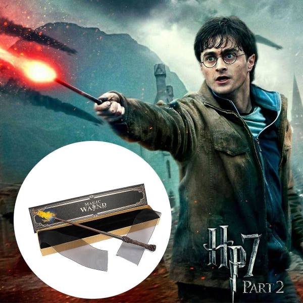 Harry Potter Magische Vuurspuwende Toverstaf Cosplay Perkamentus Hermelien Heer Voldemort Sneep Sneep Vuurspuwende Toverstaf Cadeau för fans Sneep