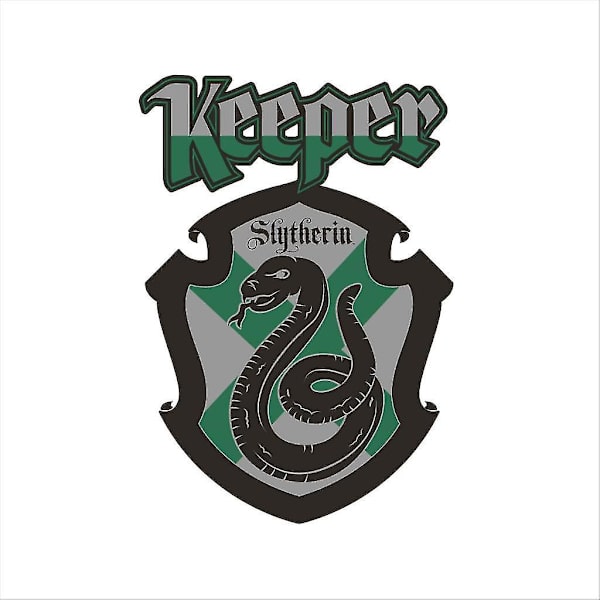 Harry Potter Quidditch Keeper Team Slytherin huvtröja för kvinnor