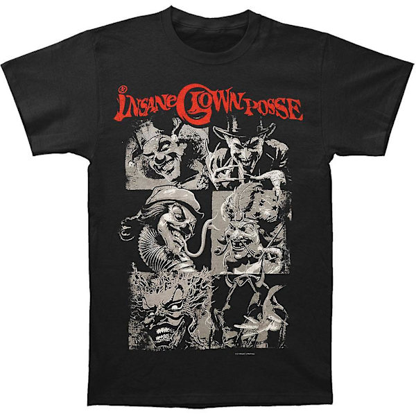 Insane Clown Posse B & W Icon Blocks T-shirt XXXL
