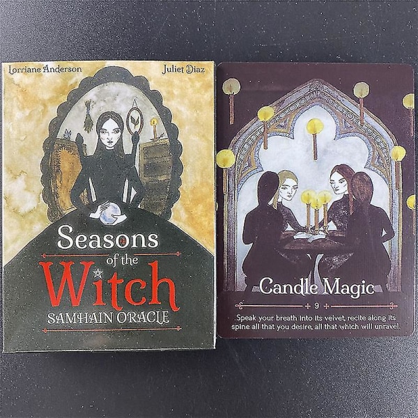Seasons Of The Witch Oracle Oards Samhain Oracle Hot Sell Tarot Cards For Divination Tarot Deck1st Duk