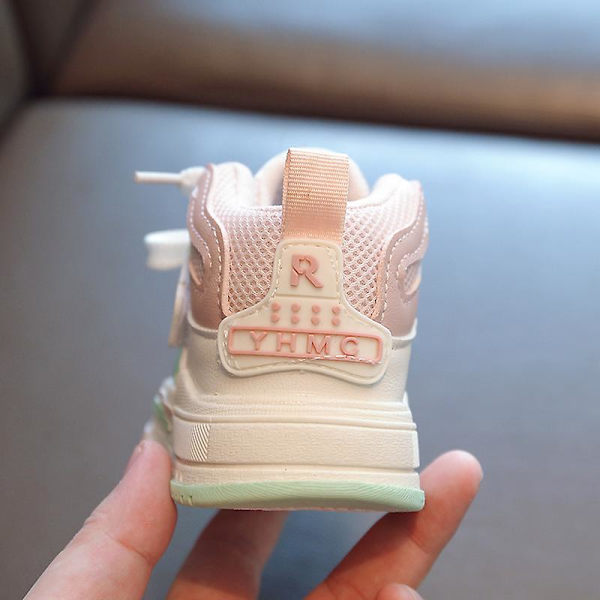 Sneakers för barn Andas Pojkar Flickor Skateboard Skor Löparskor 953 Pink 34