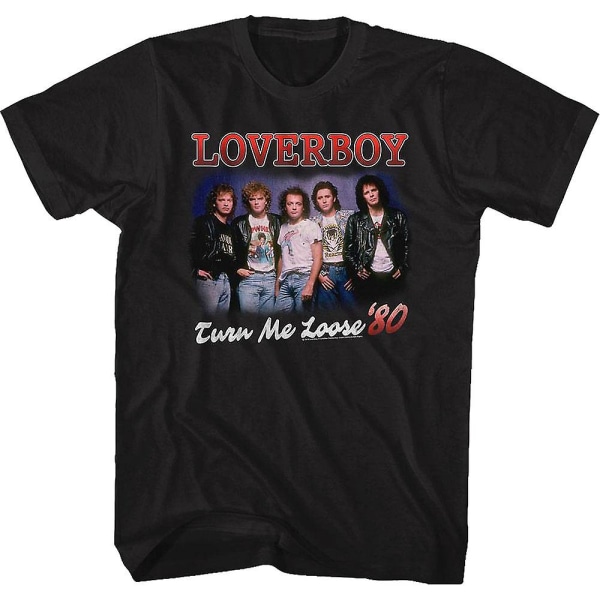 Turn Me Loose Loverboy T-shirt M