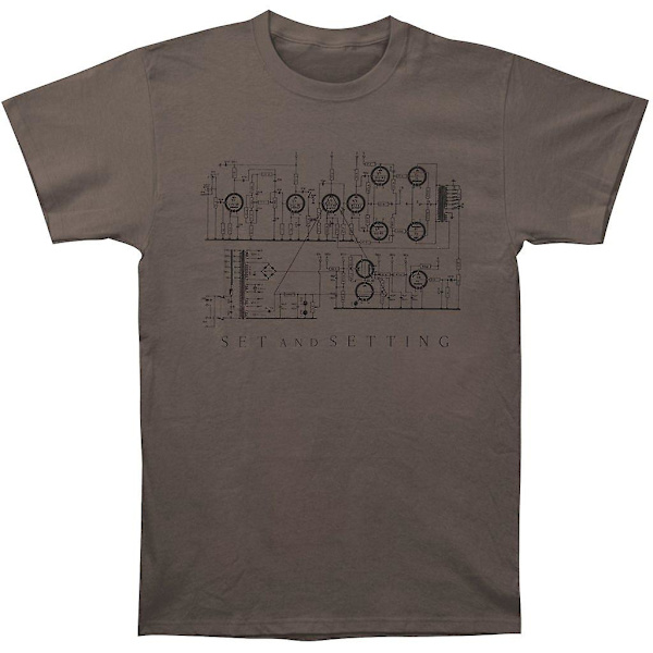 Set Och Inställning Schematisk T-shirt M