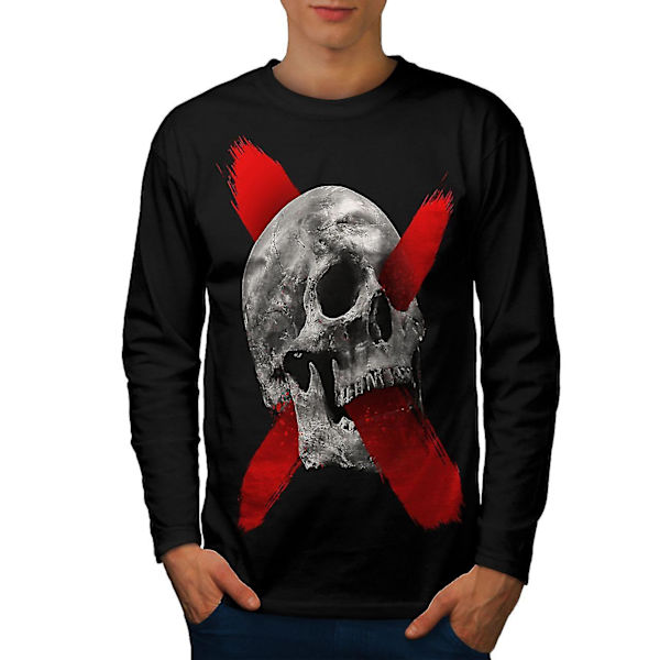 Toxic Mushroom Print Men Linne 3XL