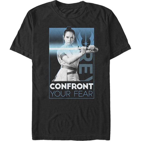 Rey Confront Your Fear Rise Of Skywalker Star Wars T-shirt M