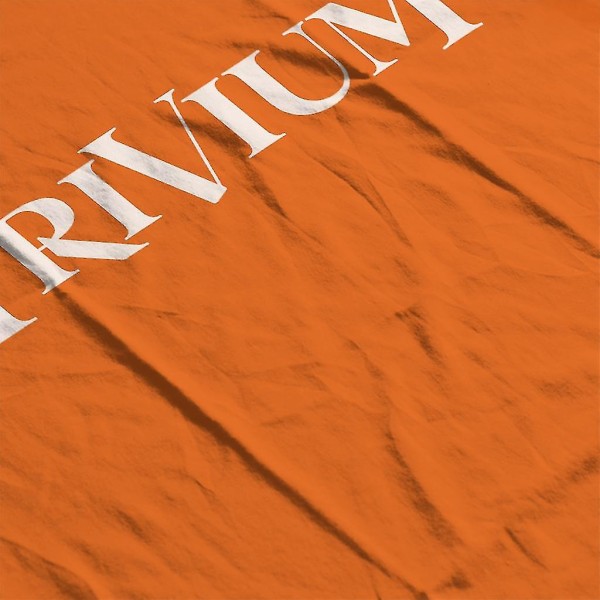 Trivium vit logotyp huvtröja för kvinnor