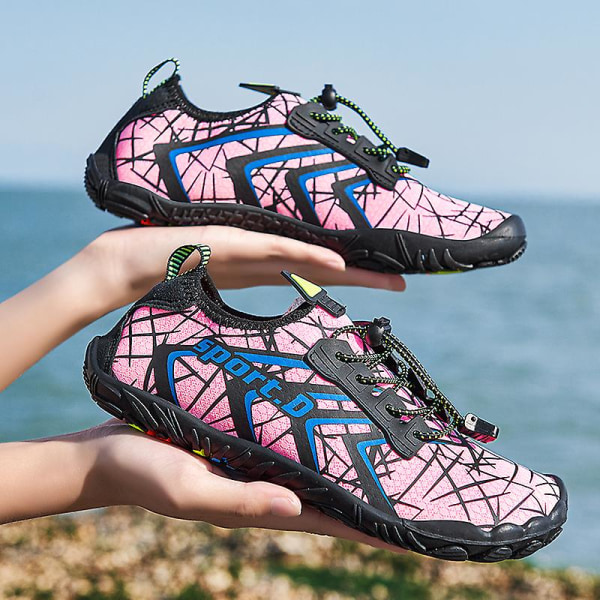 Sommarvattenskor Herr Simskor Strandskor Big Plus Size Sneaker For Womens 05 Pink 43