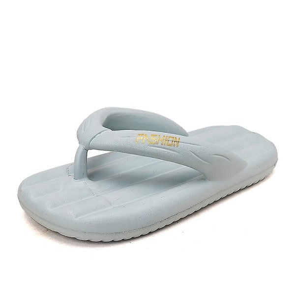 Strandtofflor för män Modesandaler Utomhus Halkfria inomhusskor 3B2811 Gray 40-41