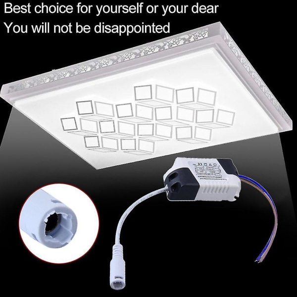 Dimbar LED Light Lamp Driver Transformator Power 6/9/12/15/18/21w