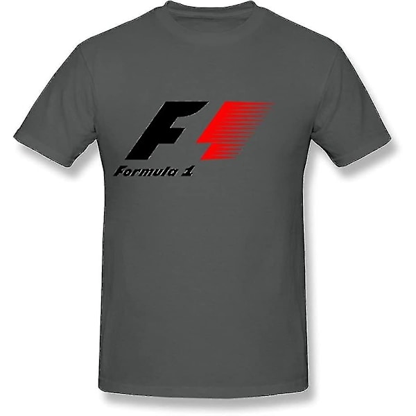 Fc Formula 1 Logo T-shirt för män Deepheather L