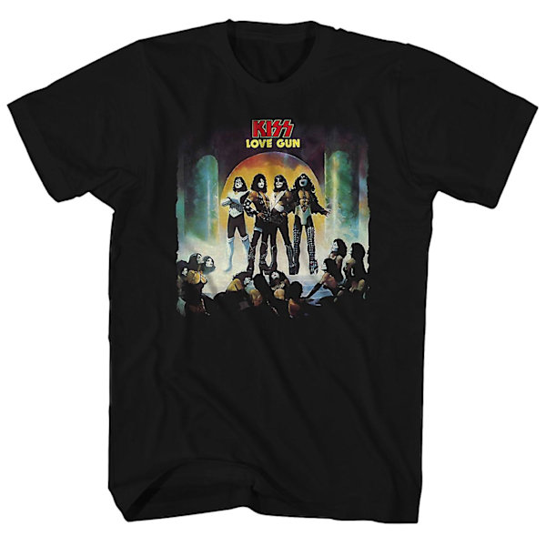 Kiss T Shirt Love Gun Album Art Kiss Shirt M