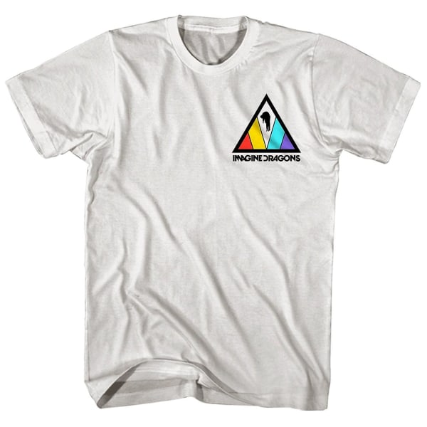 Imagine Dragons T Shirt Transcend Logo Imagine Dragons T-Shirt White S