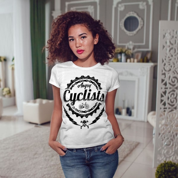 Arg cyklist Cool Women Whitet-shirt M