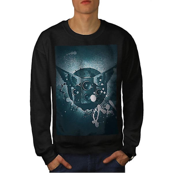 House Wings Speaker Men Blacksweatshirt M