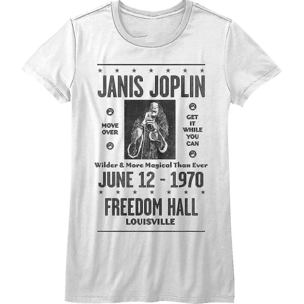 Dam Freedom Hall Janis Joplin skjorta L