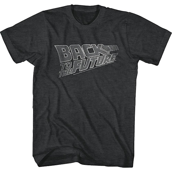Tillbaka till framtidens logotyp T-shirt L