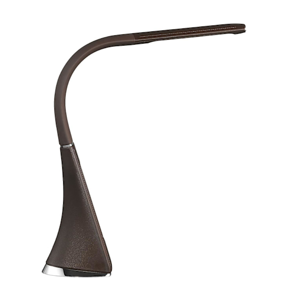 Lampor Display Läder Led Bordslampa Brun