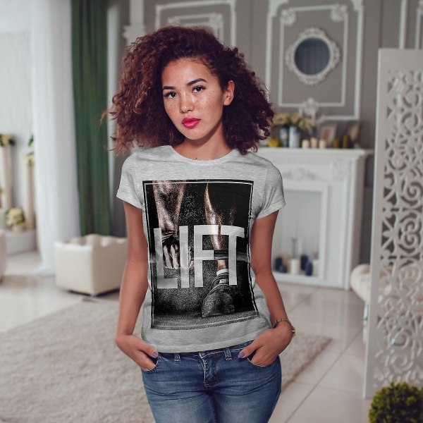 Lift Workout Power T-shirt för kvinnor XL