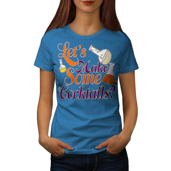 Coctail Science Mix Kunglig T-shirt för kvinnor L