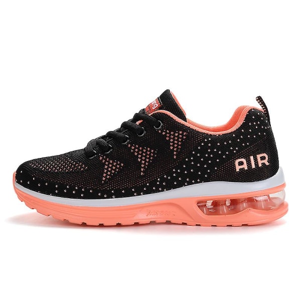 Air Sports löparskor för män andas Sneakers 835 BlackOrange 35