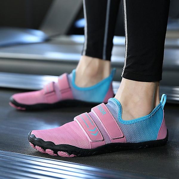 Yogaskor för kvinnor Snabbtorkande River Walking Skor Vattenskor A05 Pink 43