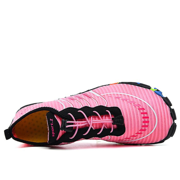 Vattenskor för män Cykelskor Snabbtorkande Sommarskor River Walking Shoes 2028 Pink 44