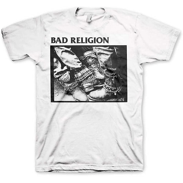 Bad Religion - T-shirt herr '80-'85, Färg: Vit 2XL