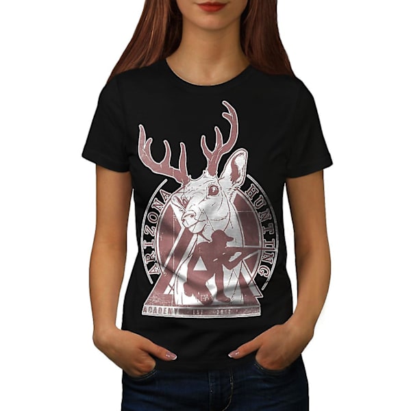 Arizona Hunting Women Blackt-shirt M