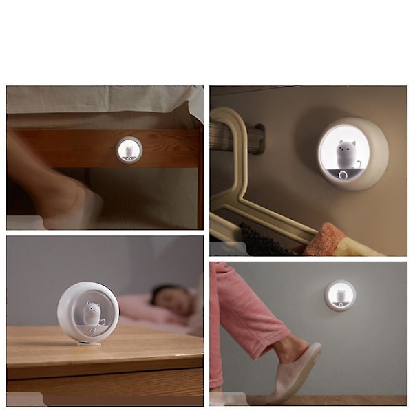 Mini Cute Smart Sensor Night Light (Rosa)