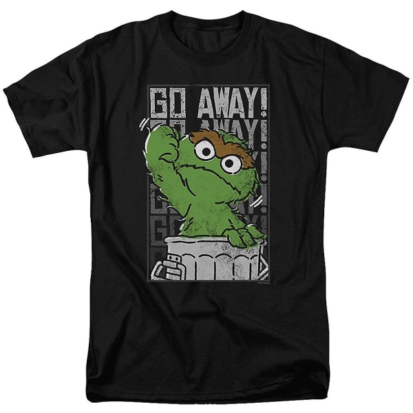 Gå bort Oscar The Grouch T-shirt S