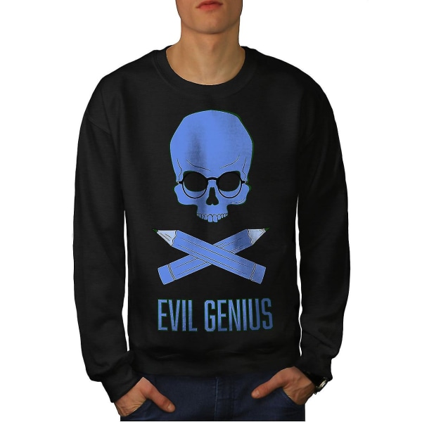 Evil Genius Funy Geek Men Sweatshirt 3XL