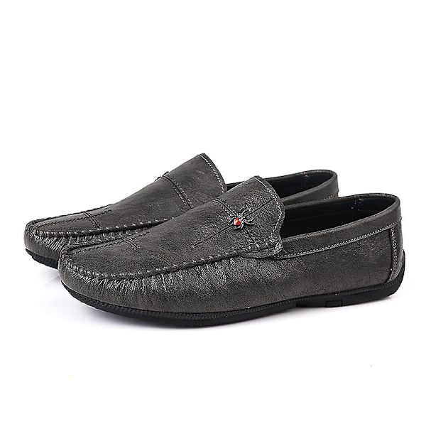 Casual för män Utomhus små läderskor Fr5006M Gray 41