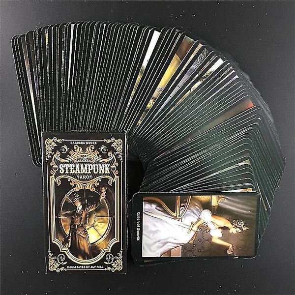 2020 Nytt The Steampunk Tarot Bordsdäck Brädspelskort för familjesammankomst Party Spela spel68st Ts13