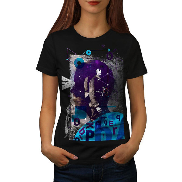 Army Military Fashion Women Blackt-shirt | Wellcoda S