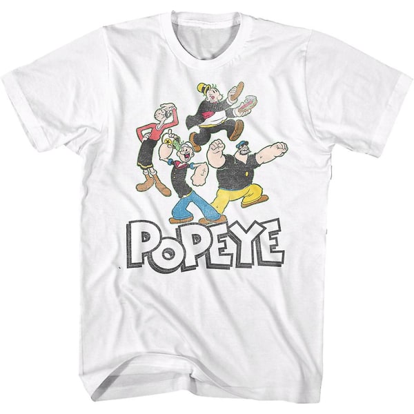 Tecken Popeye T-shirt XL