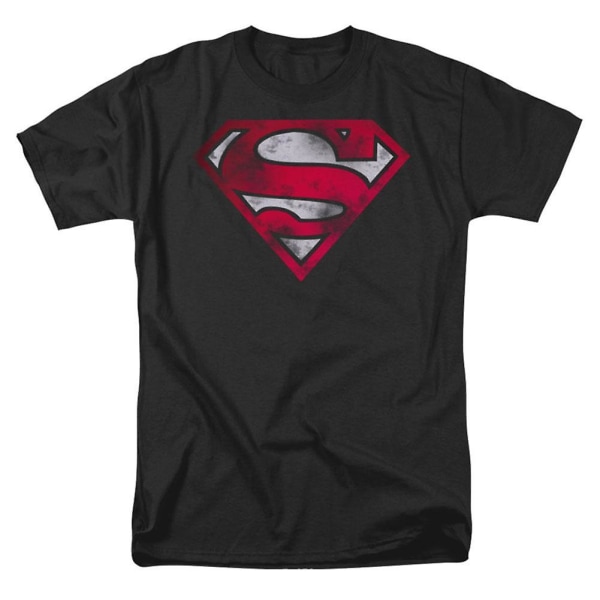 Superman War Torn Shield T-shirt M