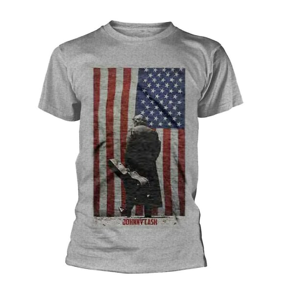 Johnny Cash American Flag T-shirt M