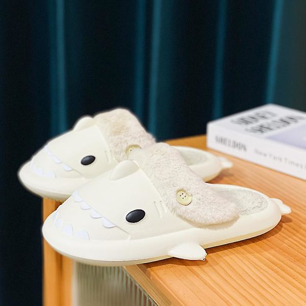Herr bomullstofflor vinter lätta husskor inomhus utomhus snöskor Beige 40-41