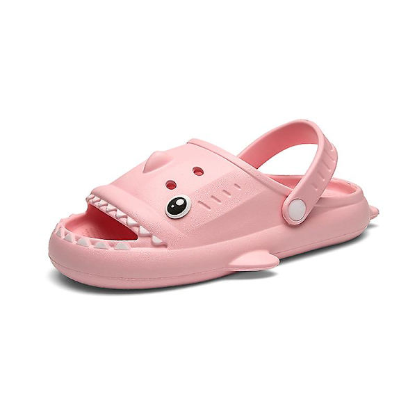 Pojkar Flickor Strandtofflor Hajsandaler Utomhus Halkfria inomhusskor 3Bsy001 Pink 26-27