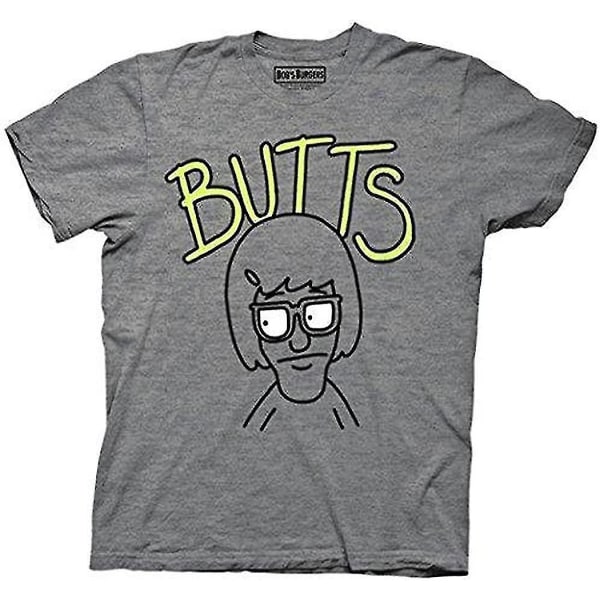 Bob's Burgers Tina Butts Graffiti T-shirt-liten L