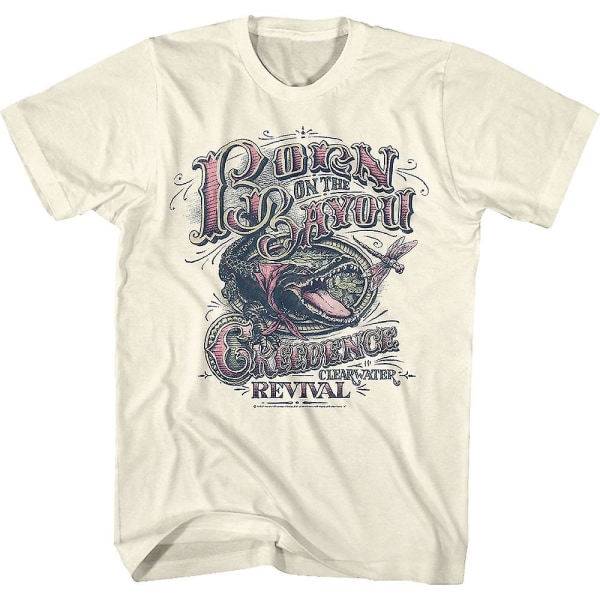 Född på Bayou Creedence Clearwater Revival T-shirt L
