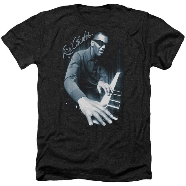 Ray Charles Blues Piano T-shirt M