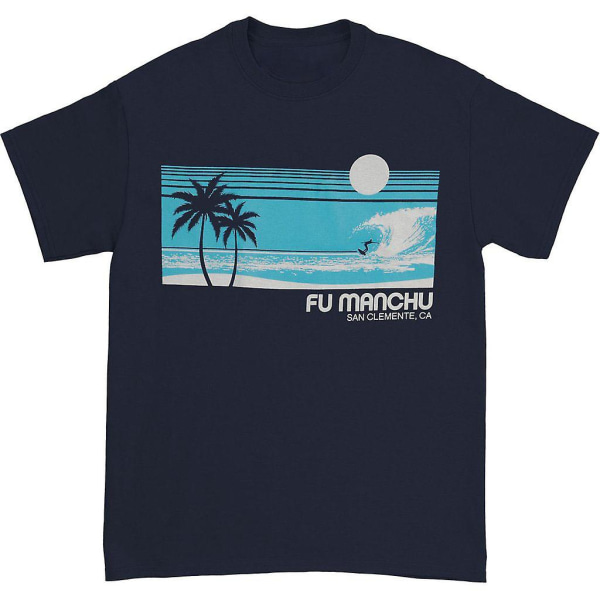 Fu Manchu Surf San Clemente T-shirt L